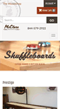 Mobile Screenshot of mccluretables.net